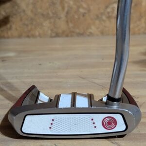 Odyssey White and Red Golf Putter